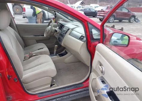 2007 Nissan Versa 1.8S из США, поврежденный, VIN 3N1BC13E37L363048